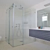 High Quality Residential Frameless Tempered Sliding Glass Shower Door