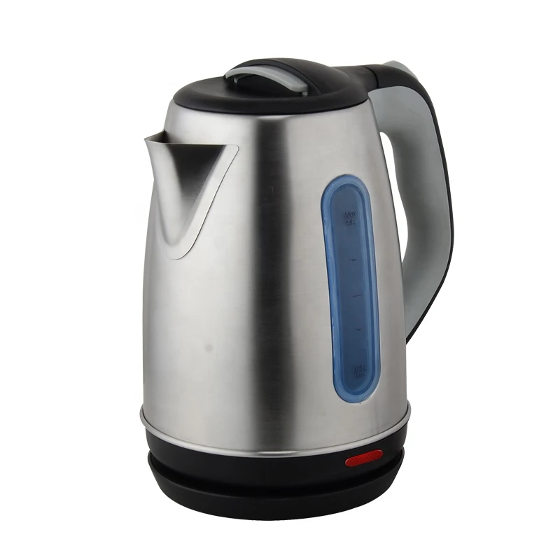 High Quality stainless steel electric tea Kettle with transparent window in Competitive price