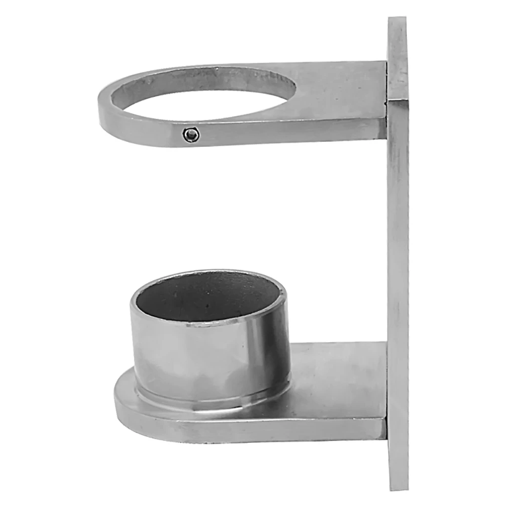 High Quality Stainless Steel Flooring Mounted Round Tube Handrail Bracket Wall Mounted Pipe Flange Supporting