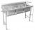 Import High Quality Stainless Steel Single Star Sink Table Bench from China
