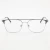 Import High Quality Stainless steel Square Man Frames Manufacturer Eyeglass Frame Optical Glasses Metal Eyewear from China