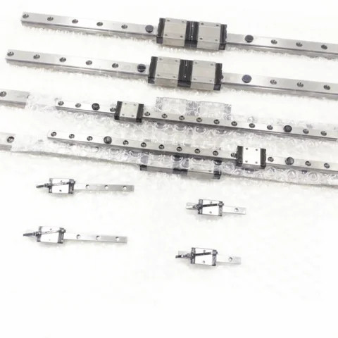 Buy High Quality Steel Linear Guide Rail Blocks Mgn-c/mgn-h Sizes 5 7 9 ...