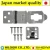 Import High quality strong-ltd Stainless steel latch premium A model 75 mm Upper row difference Made in Japan from Japan
