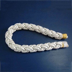 High quality white 3 strand nylon twisted rope