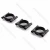 High strength 12mm 15mm 20mm adjustable CNC multi-copter aluminum clamps mount quick for rc part fpv helicopter tube pipe clamp