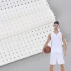 High Stretch Nylon Spandex Butterfly Mesh Fabric for Sportswear and Basketball Uniform