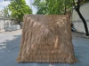 High UV Protect Tassels Beach Sun Umbrella Commercial Parasol Wholesale Custom Luxury Vintage Fringed Beach Umbrellas