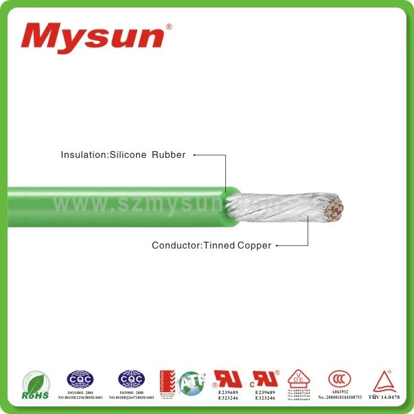 Buy High Voltage 3kv Ul3239 18awg Super Soft Silicone Rubber Wire from ...