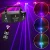 Import Holiday atmosphere Strobe AC100-240V Sound control Party Christmas decoration Multicolor projector Led stage light from China
