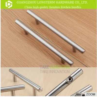 Hollow and Solid Stainless Steel T Bar Kitchen Cabinet Handle