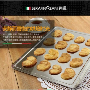 Home and Hotel Stainless Steel Bakeware Retangular Tray Square cake Pan Cookie Tray Tri-ply Bakeware Set