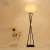 Import Home decoration standing lamp European Contemporary black tripod floor lamp for hotel from China