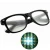 Import HONY 3D Ultimate Diffraction Rave Glasses,Black Tinted Kaleidoscope Refraction Effect from China