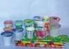 Horizontal Plastic Cup Fill And Seal Machine For Pre-made Plastic Cup