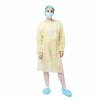Hospital disposable surgical gown,yellow disposable medical gowns yellow isolation gown