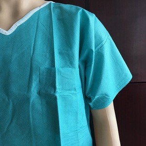 Hospital Use and Uniform Product Type Disposable Nonwoven Nurse Scrubs