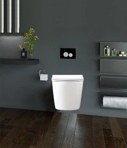 HOT! Black color Tempered Glass Easy and Quick Assembly Click Twin Flushing Plate Panel of Concealed Cistern