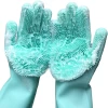 Hot household kitchen cleaning sponge scouring pad clean tools gloves for gifts