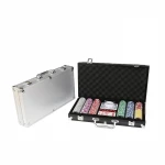 Hot! Poker Chips Bargaining poker chip set ,custom poker chips Set 300 with Aluminum Case