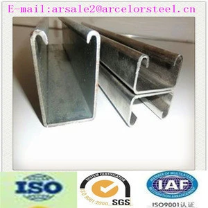 Hot-rolled steel channels with high performance and competitive price