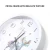 Hot Sale 14 Inch Clocks Home Decorative Metal Wall Clock Abs Creative Quartz Wall Clock