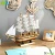 Import Hot sale antique Mediterranean wooden decorative ship model sailboats made in China from China