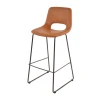 hot sale bar furniture Bar Stools Modern Barstool PU Leather High Bar Chair with Metal frame