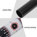 Hot Sale Carbon Fiber 31.8mm Mountain Bike Handlebar Bicycle Flat Riser Bar Black Riser Mountain Bike Handlebar