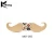 Import Hot sale cheap mens mustache beard shape natural real wooden bow tie from China