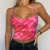 Import Hot sale digital sleeveless tank top design fashion casual crop tops skinny slim basic halter backless tie dye crop tanks top from China