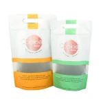 Hot sale food grade stand up bag for baby fruit puree/drinking water pouch from China factory