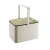 Import Hot Sale Metal 2 Tier Portable Garage Storage Tin Tool Bin Chest Cabinet With Handle Housekeepers Box from China