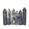 Hot Sale Natural Healing Stone Feng Shui Crafts Crystal Towers Semi-precious Stones Sodalite Crystal Points
