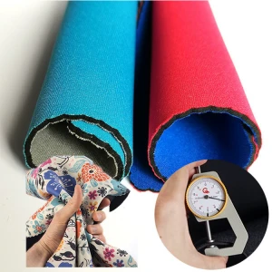 Hot Sale Neoprene 3MM Textile Fabric Roll Colored For Clothing