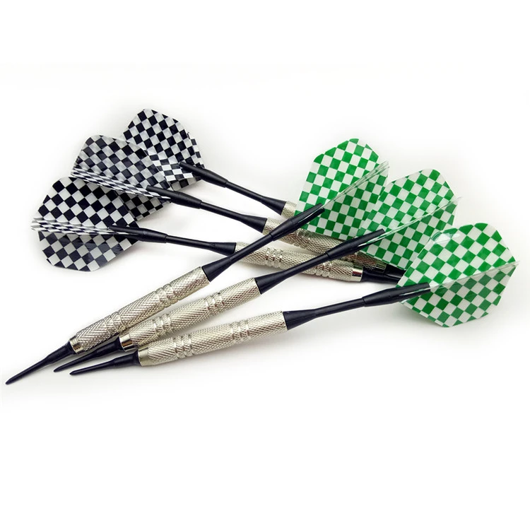 Hot sale soft tip darts set 9pcs iron dart 9