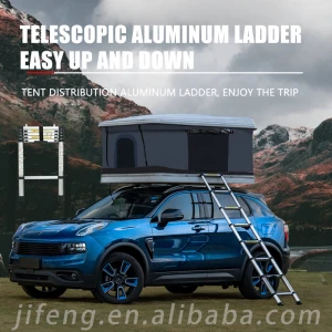 Hot sale SUV Customized 4x4 Fully automatic Hydraulic pop-up open  Hard Shell rooftop car off road Roof top Tent