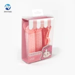 hot sale  transparent plastic gift box plastic folding box plastic pvc folding boxes