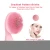 Import Hot sale waterproof Soft Deep Face Pore Cleanser Brush Skin Care silicone face brush electric facial cleansing brush from China