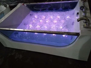 hot sales acrylic massage bathtub whirlpool spa bathtub
