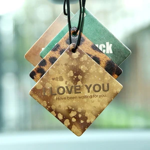 Hot Sales Constellation Logo Printing Custom Paper Auto Car Sublimation Air Freshener