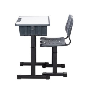 Hot sales school furniture modern student desk and chair, Desk chair for university