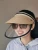 Import Hot Sell Adults Sun Hat Women Anti Droplets Visor Cap Hat With Detachable Face Shield from China