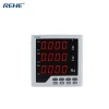 Hot-sell Digital 96*96mm Single-phase AC /DC Current Voltage Frequency Combined Meter RH-UIF33