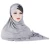 Import Hot seller Comfortable Hundred Milk Silk Forehead Sequins Patchwork Milk Silk Polyester Scarf Hat Wrap Malay Muslim Headscarf from China