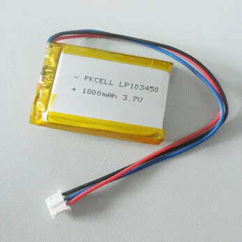 Hot selling 103450 lipo battery 3.7v rechargeable lithium polymer battery