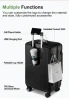 Hot Selling 20 22 24 26 Suitcase Luxury Carry-On Upright Travel Trolley Case Boarding Luggage with USB Charger