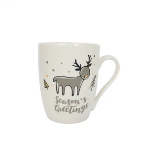 Hot Selling Christmas Gift Ceramic Drinkware New Bone China Cups Wholesale Coffee Mugs
