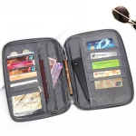 Hot Selling Custom Passport Holder Family Business Card Travel Organizer Holder Passport Wallet