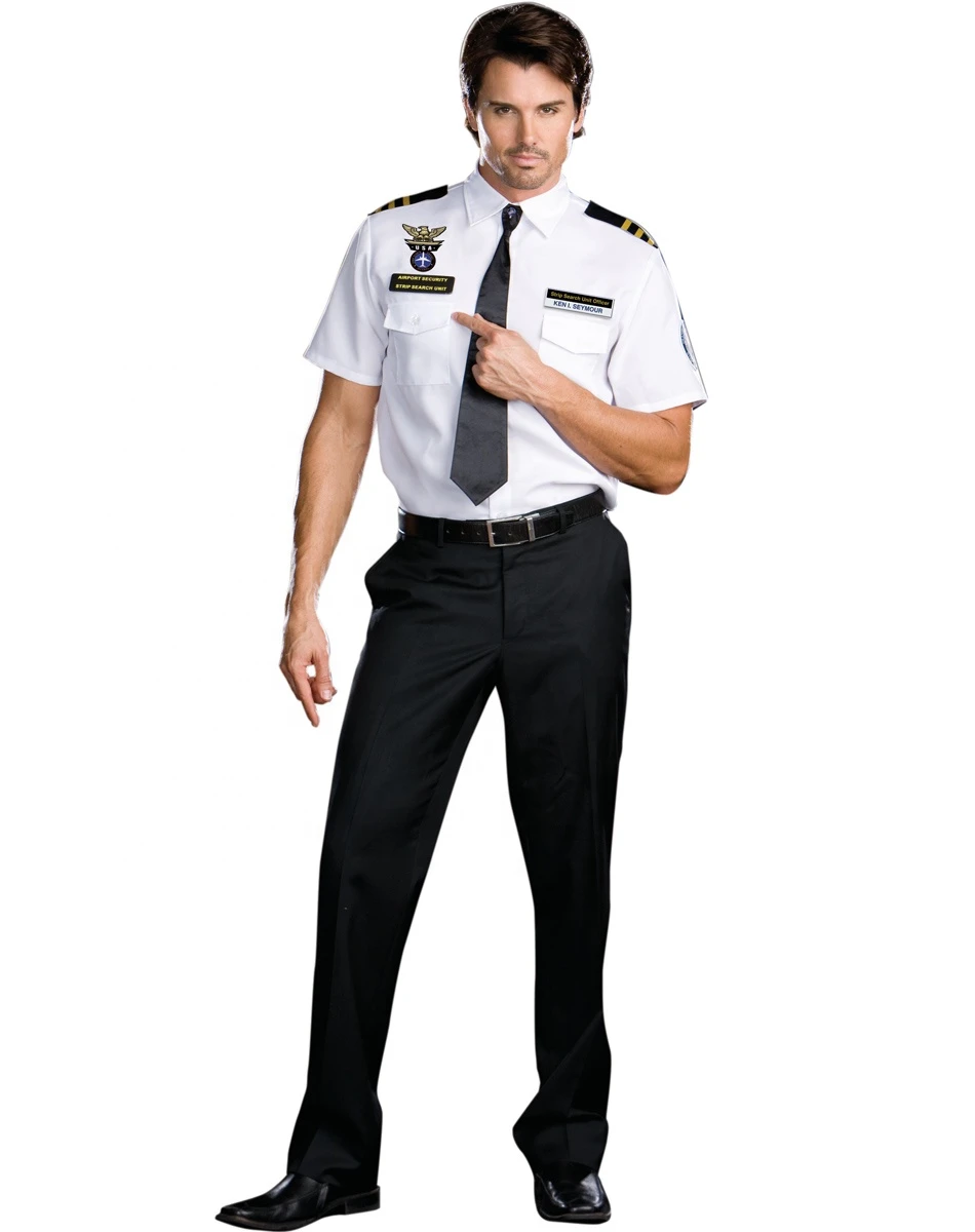 Hot selling hotel fashion airline stewardess security uniform costume security guard