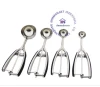 Hot-selling in amazon stainless steel ice cream spoon/heated ice cream scoop